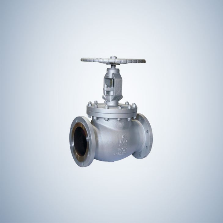 Hand Operate Cast Steel Globe Valve with Flanged Connection