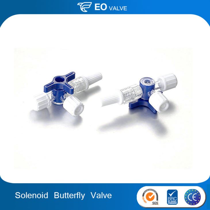 Butterfly Triple Plastic Structure Three Way Solenoid Valve