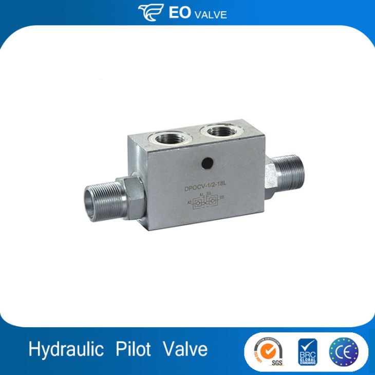 DPOCV Male Thread Hydraulic Double Pilot Operated Check Valves