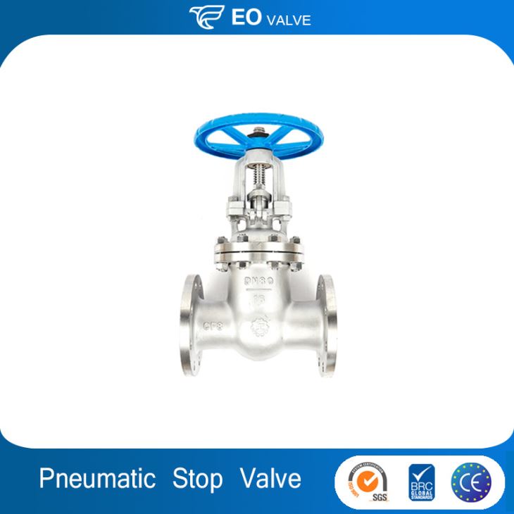 New Arrival High Quality Cast Iron Water Pneumatic Stop Gate Valve