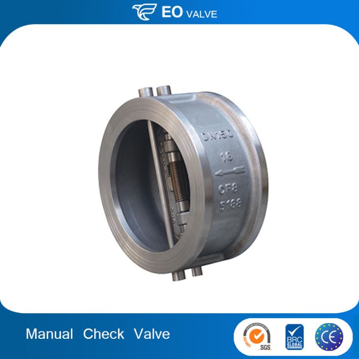 Promotional DN200 Dual Pate Wafer Type Silent Check Valve