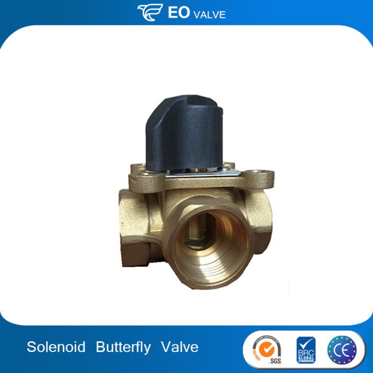 Quality Butterfly 1 Inch Water Solenoid Valve 12v