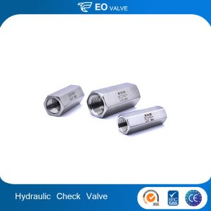 Cheap Solid Six Angle Female Hydraulic Check Valve