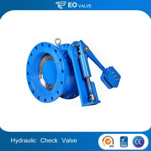 DIN 3202 Flange Type Non Slam Check Valve With Hydraulic Damper