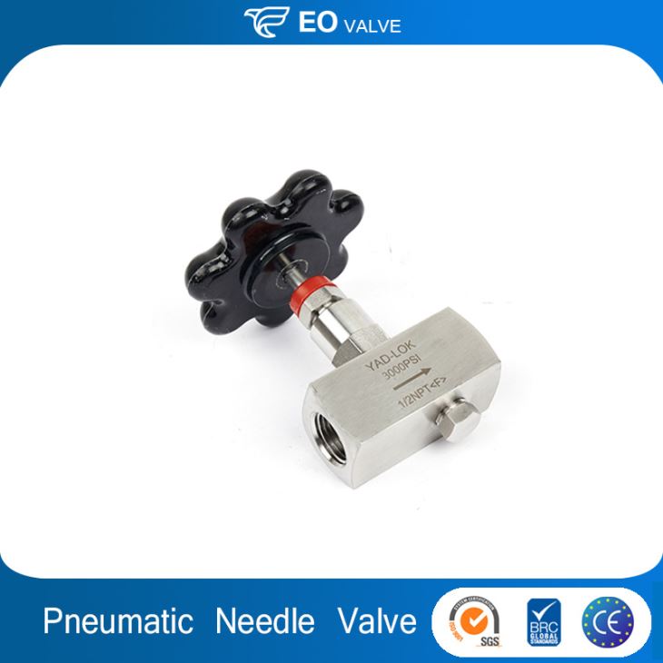 Stainless Steel Oil And Gas Stock Pneumatic Needle Valve
